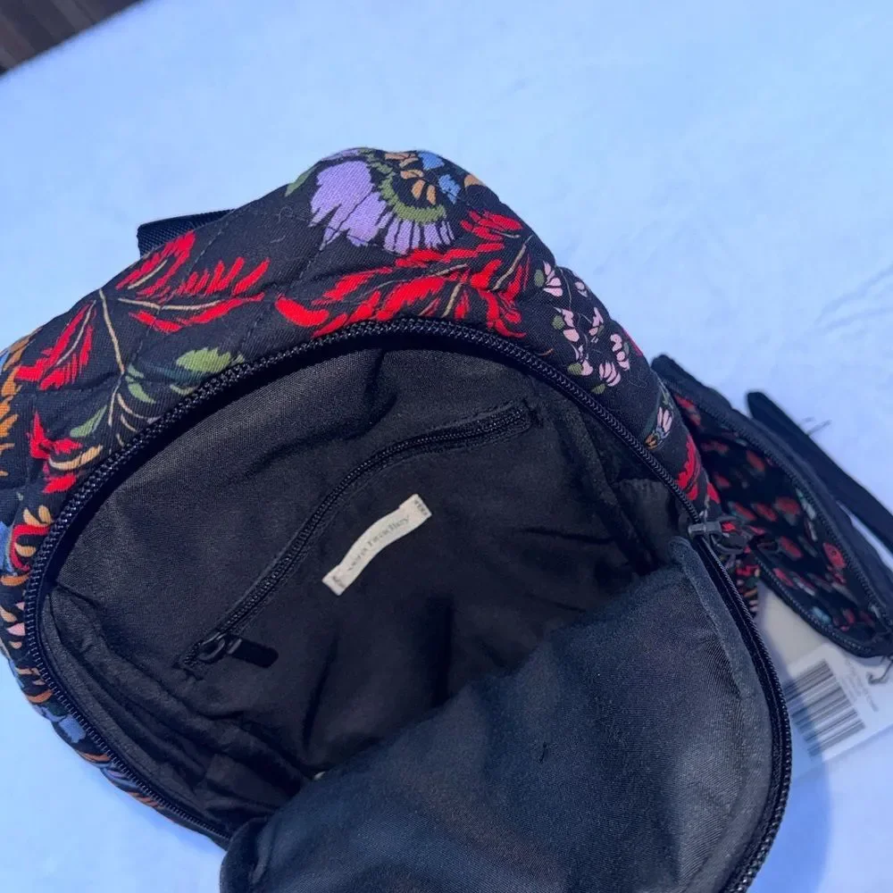 Vera Bradley Outlet Cotton Essential Sling Backpack & RFID Zip-Top ID Case